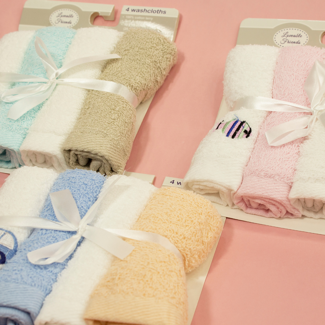 BABY TOWEL PACK-4PCS