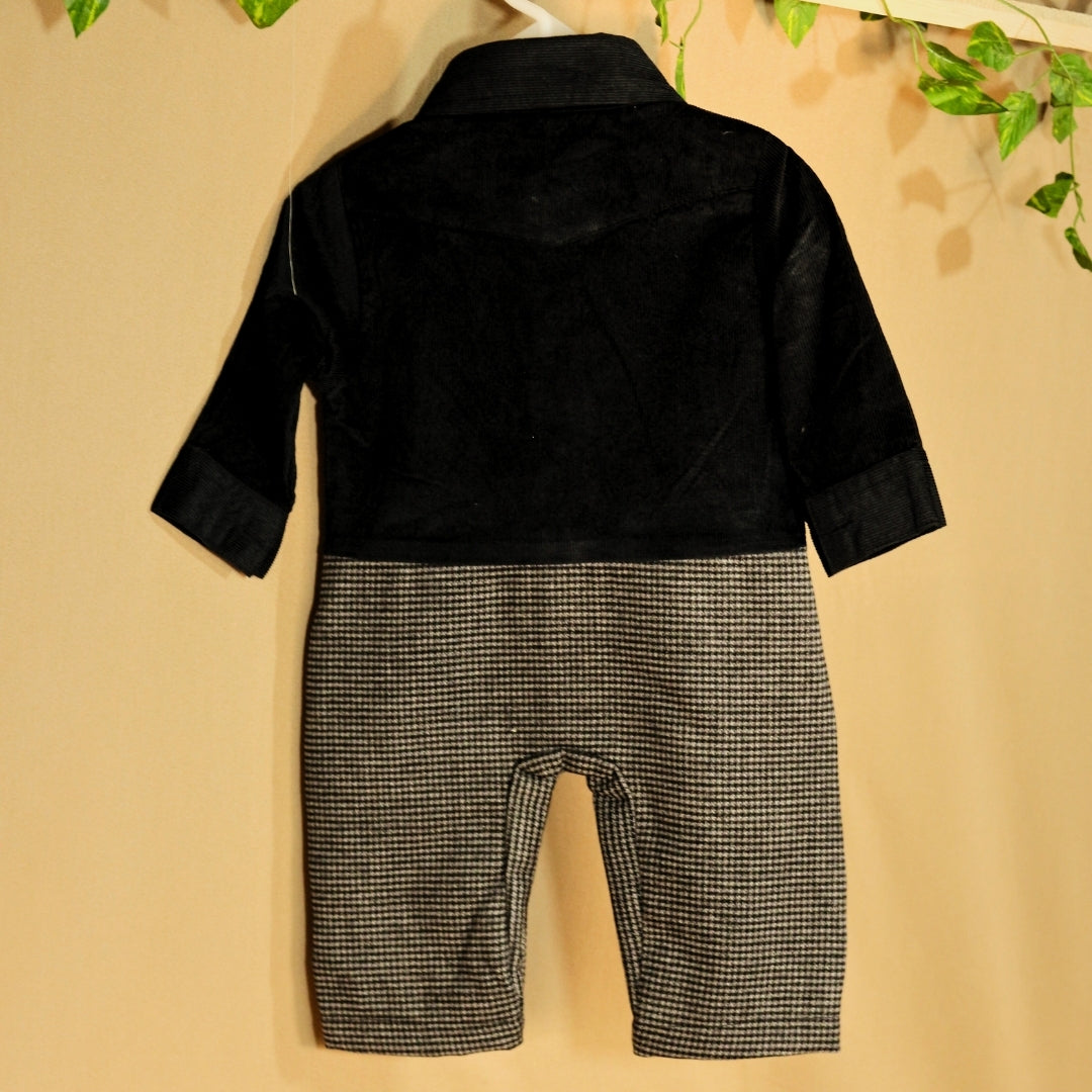 Waist Coat Baby Boy Romper