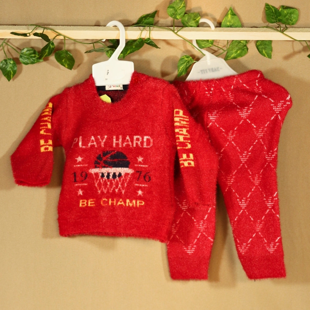 Champ Fur Pajama Set