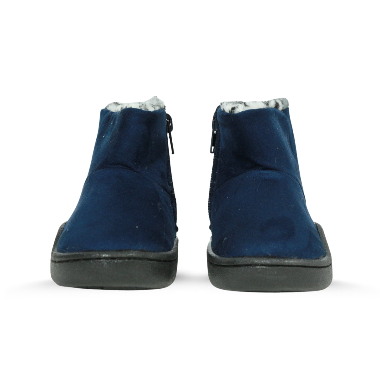 Baby Ankle Boots with Leopard Lining