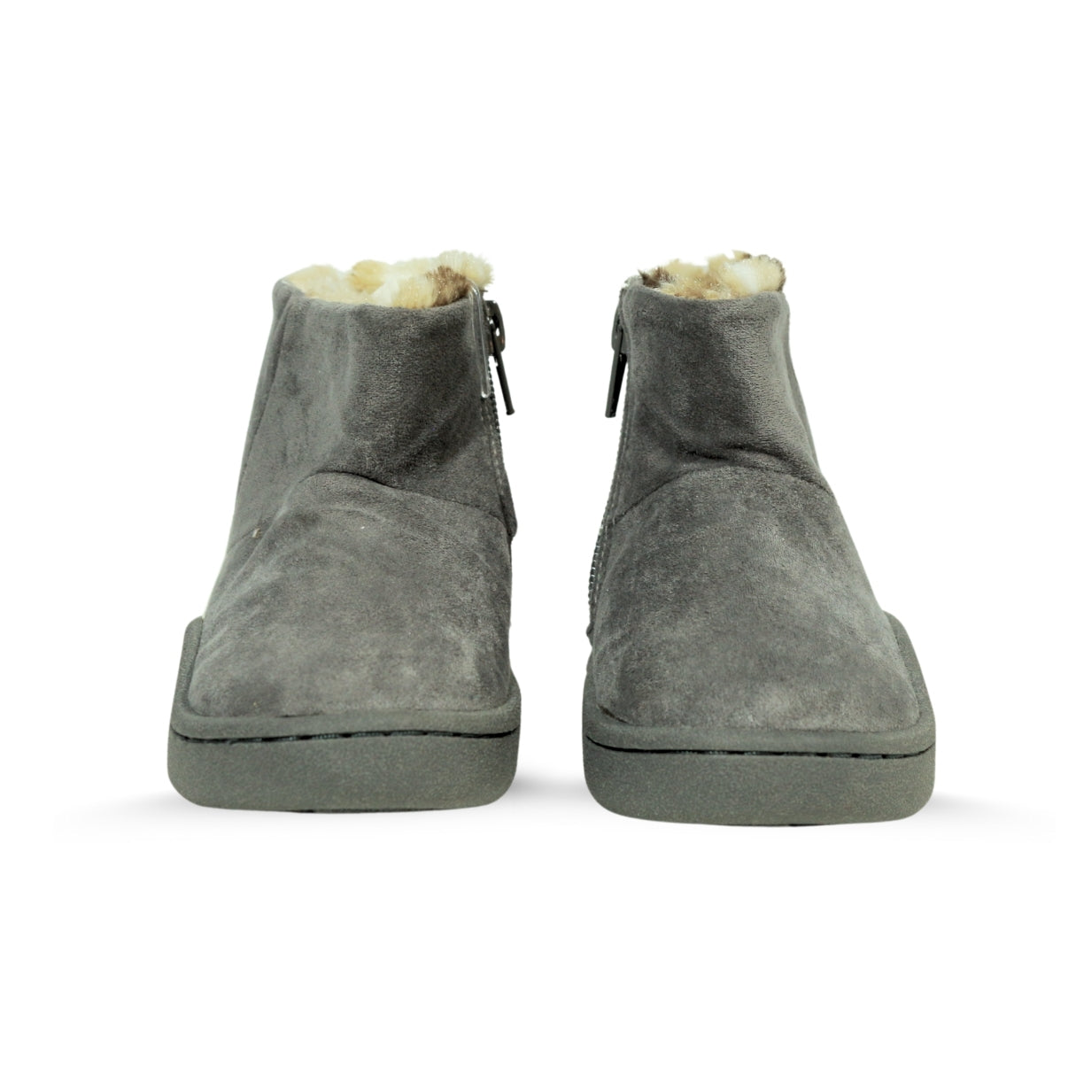 Baby Ankle Boots with Leopard Lining