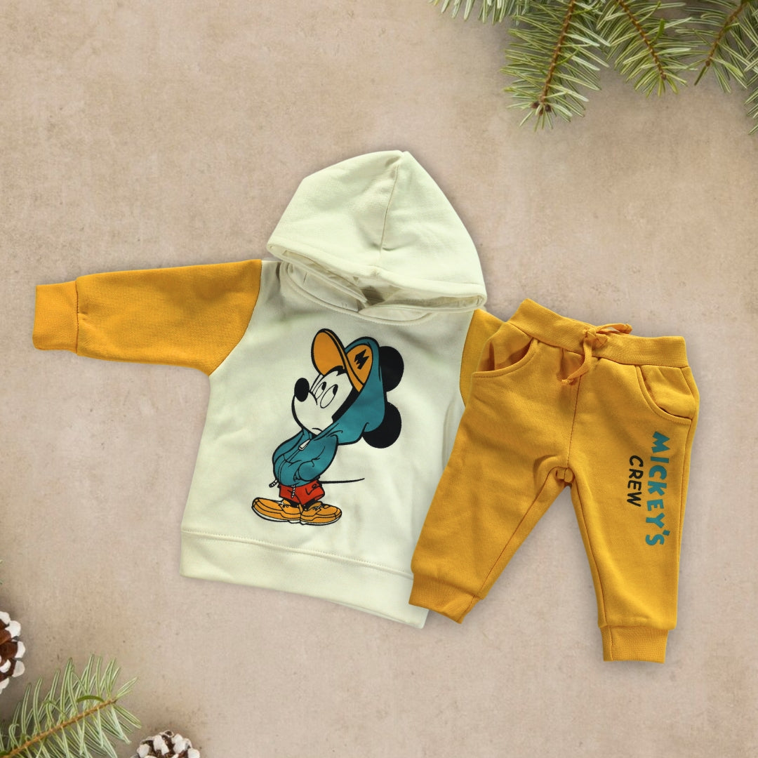 Mickey Mouse Crew Hooded Tracksuit