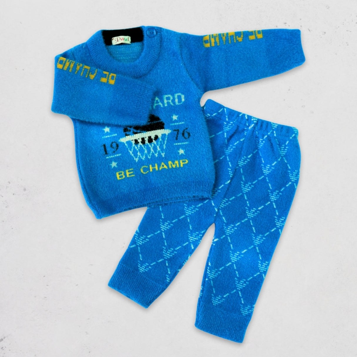 Champ Fur Pajama Set