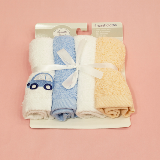 BABY TOWEL PACK-4PCS