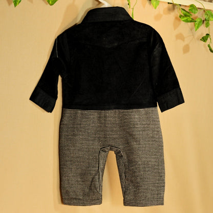 Waist Coat Baby Boy Romper