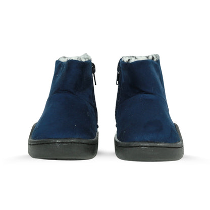 Baby Ankle Boots with Leopard Lining