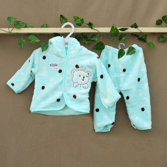 Bear Hooded Pajama Set