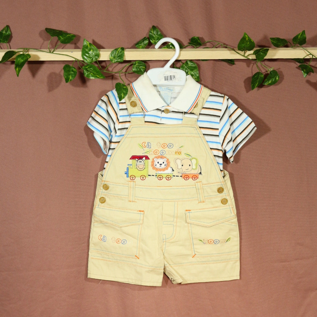 Safari Themed Baby Romper