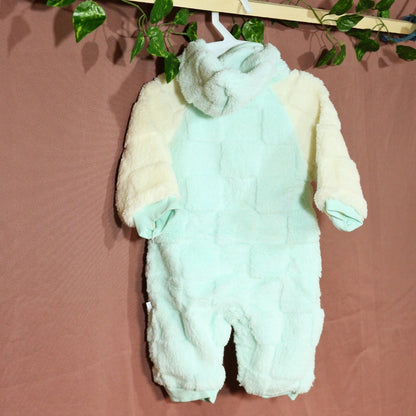 Duck Woolen Hooded romper