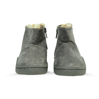 Baby Ankle Boots with Leopard Lining