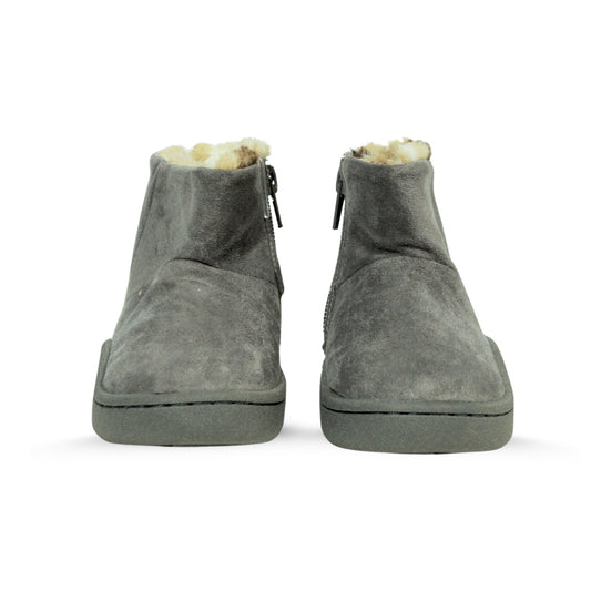 Baby Ankle Boots with Leopard Lining