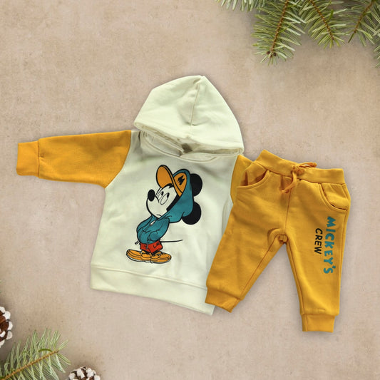 Mickey Mouse Crew Hooded Tracksuit