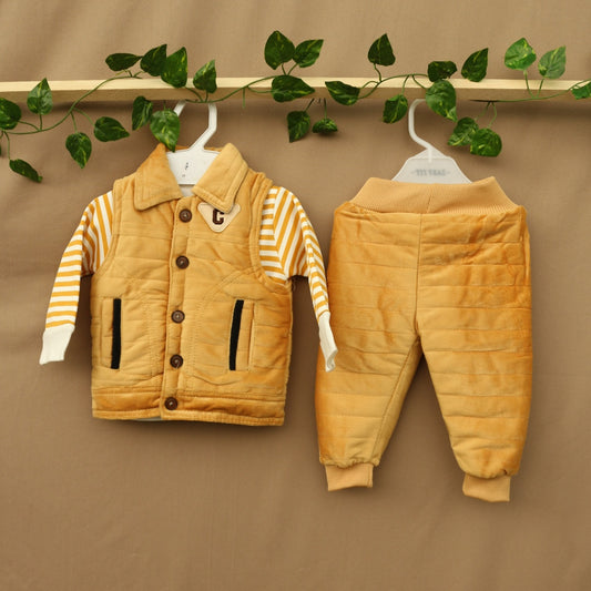 Cozy Jacket Set-3 pcs