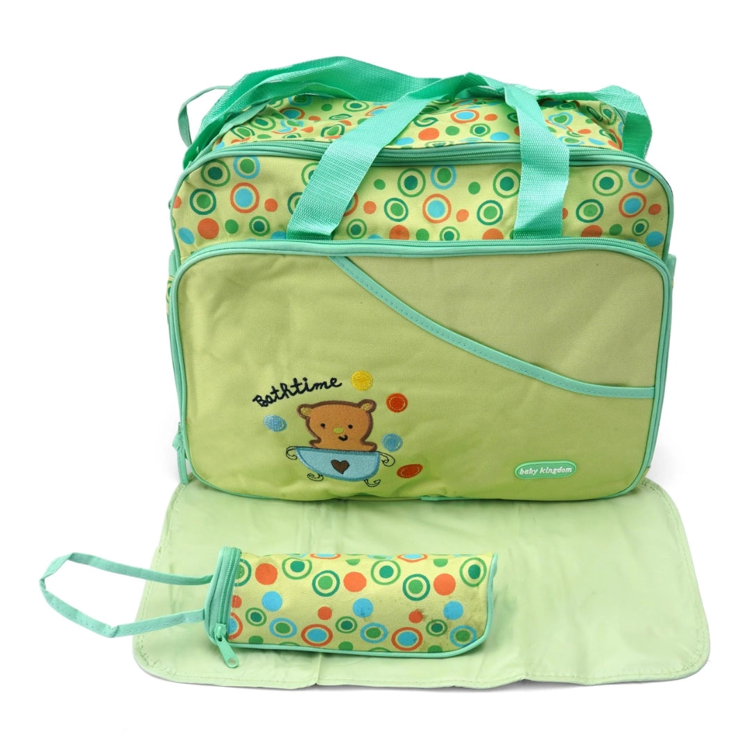 BATHTIME DIAPER BAG- GREEN