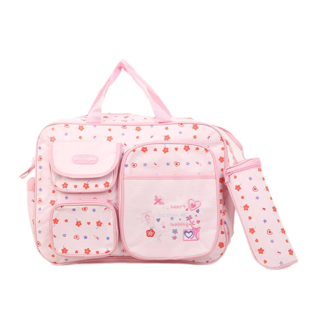 NAPPY NEST DIAPER BAG-PINK