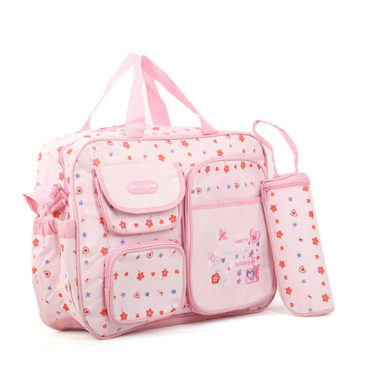 NAPPY NEST DIAPER BAG-PINK