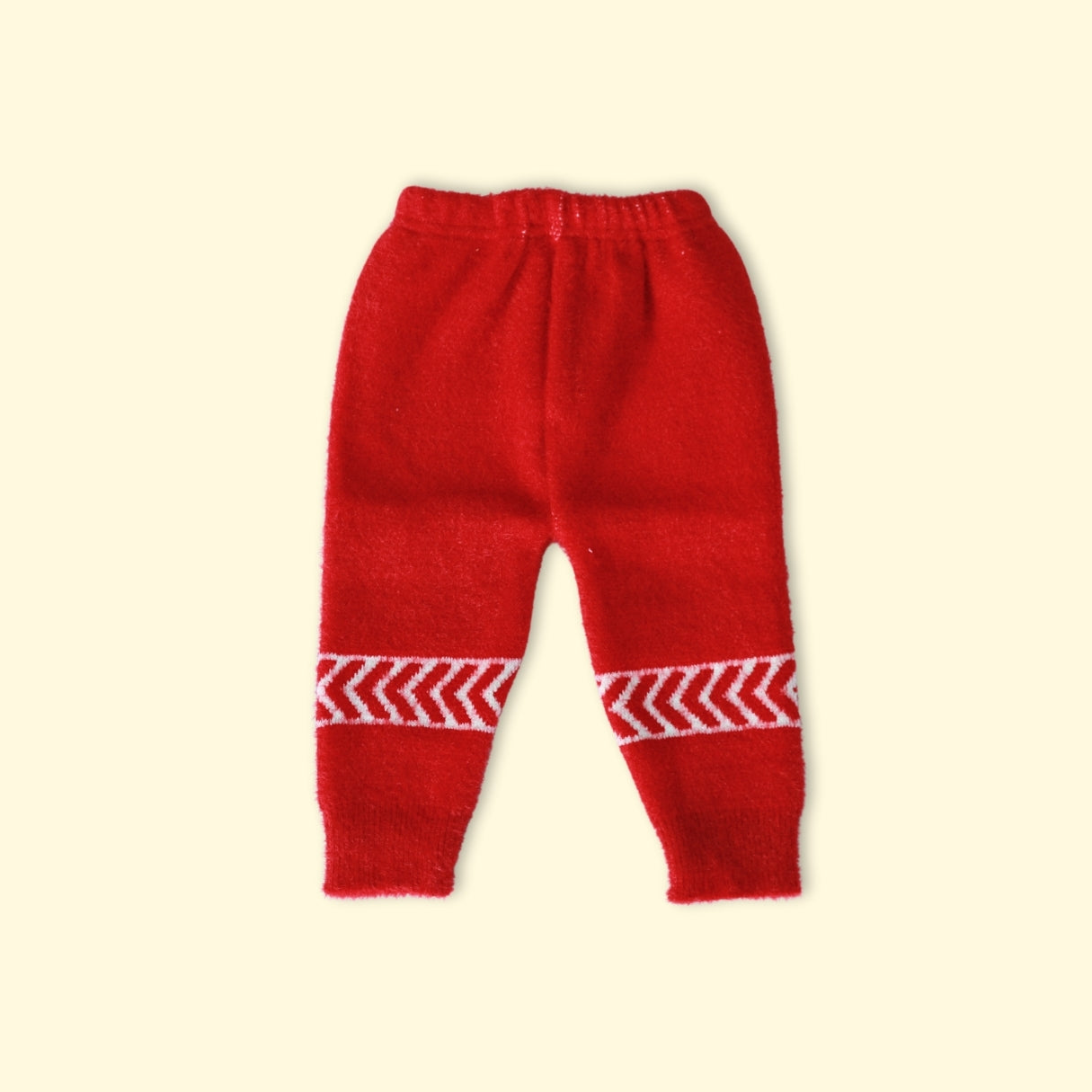 Striped Fur Pajama Set