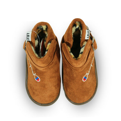 Baby Winter Boots with Buckle Detail