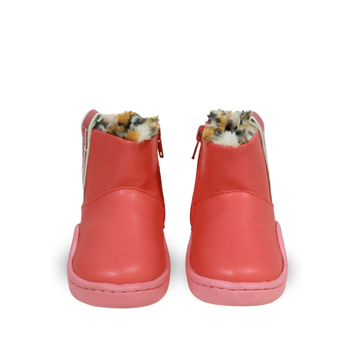 Baby Winter Boots with Leopard Lining