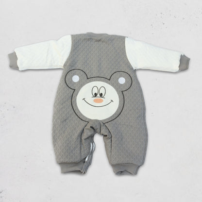 Quilted Baby Bear Romper