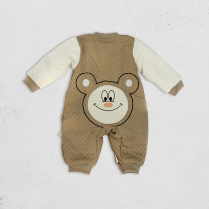 Quilted Baby Bear Romper