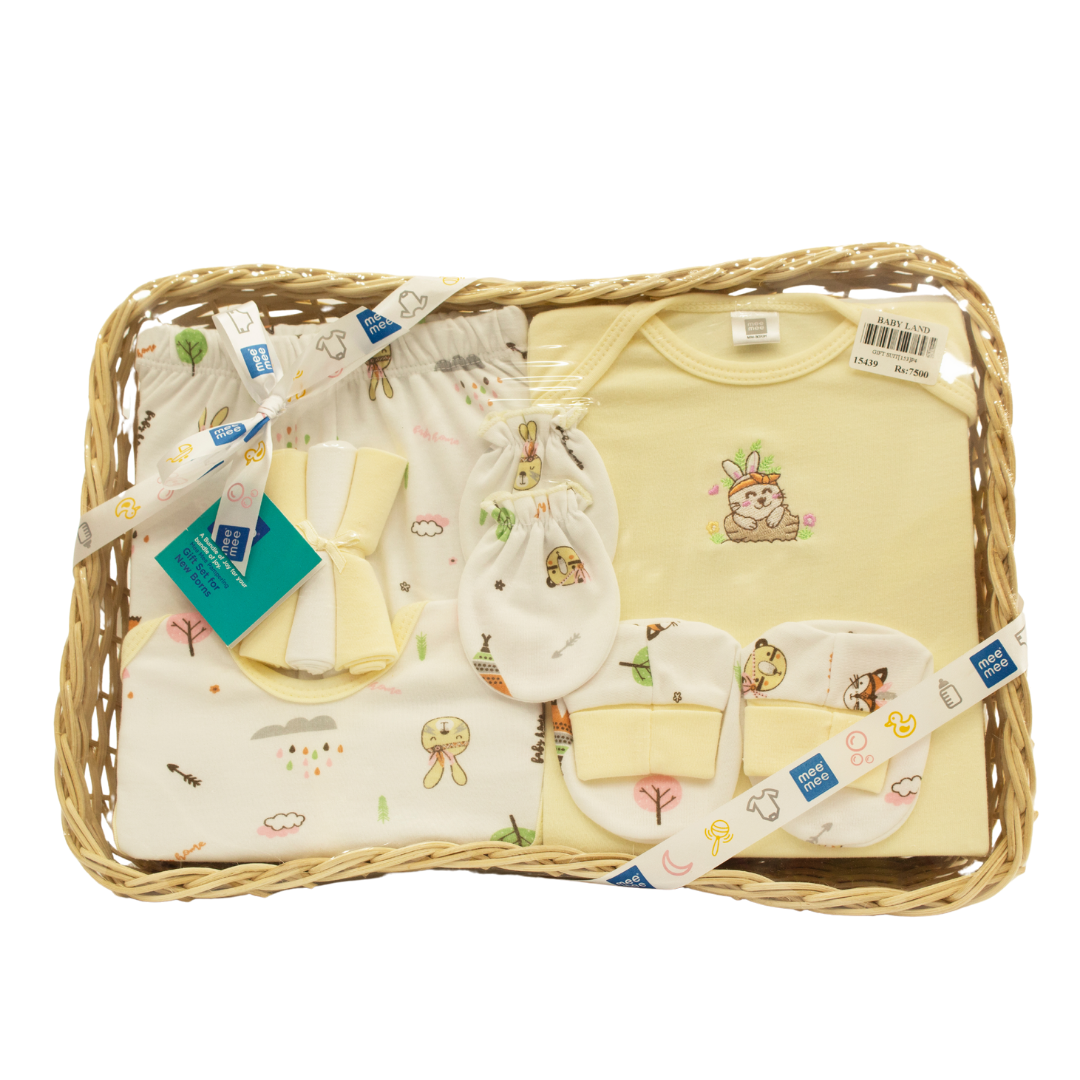 NEWBORN BASKET GIFT SET
