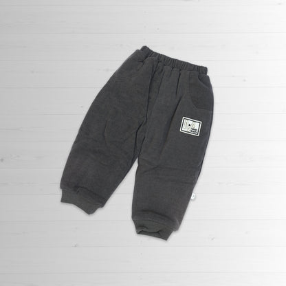 Striped Bear Winter Pajama Set