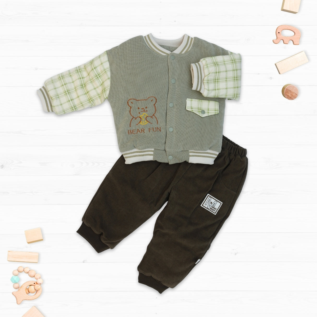 Cozy Bear Pajama Set