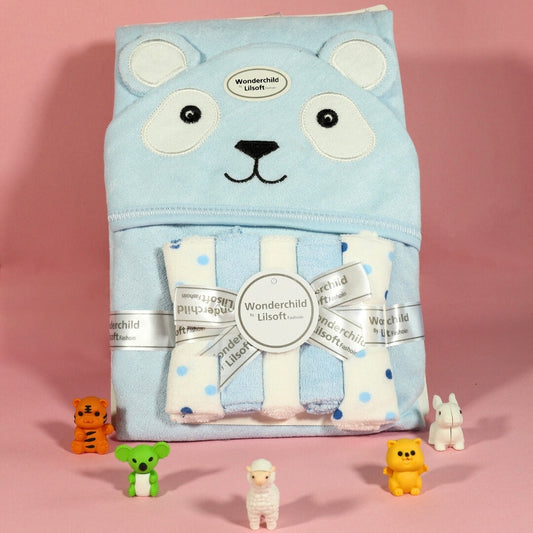 TOWEL SET - BLUE