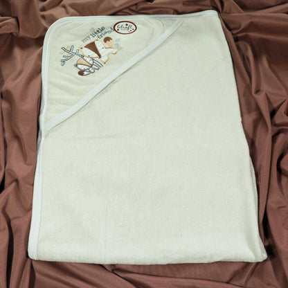 LITTLE FRIEND BABY HOODED TOWEL