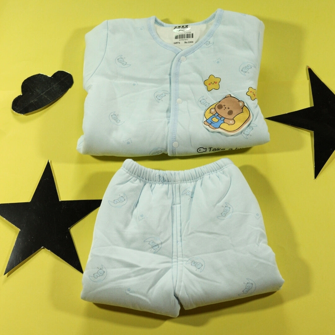 Full Sleeves Quilted Baby Suit