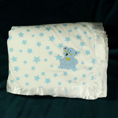 Adorable Blue Baby Blanket