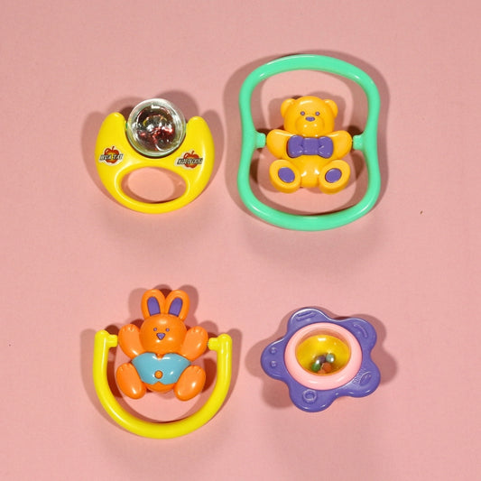 RATTLES SET-4PCS
