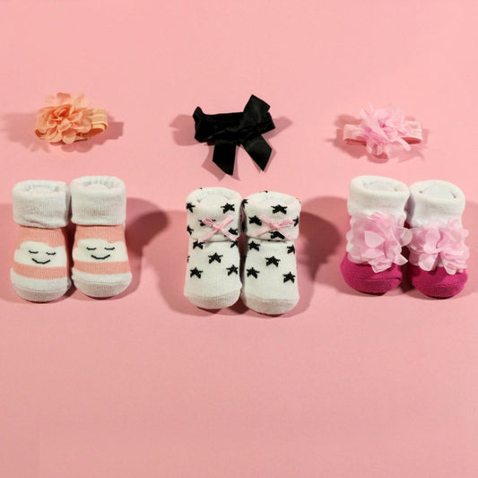 SOCKS PAIR WITH HEADBAND