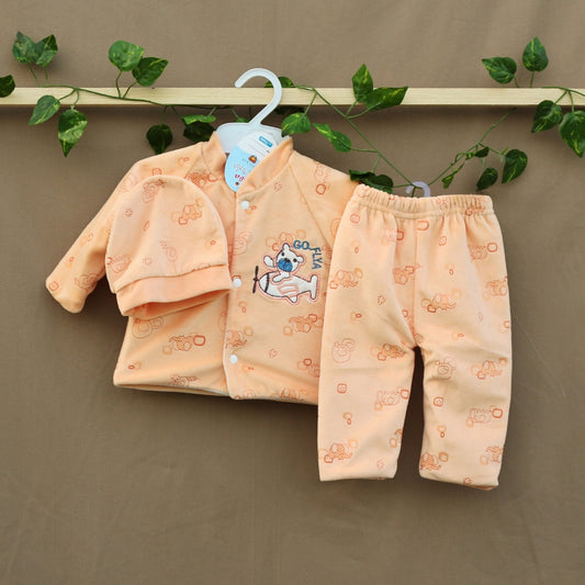 PEACHY KEEN FLEECE SUIT